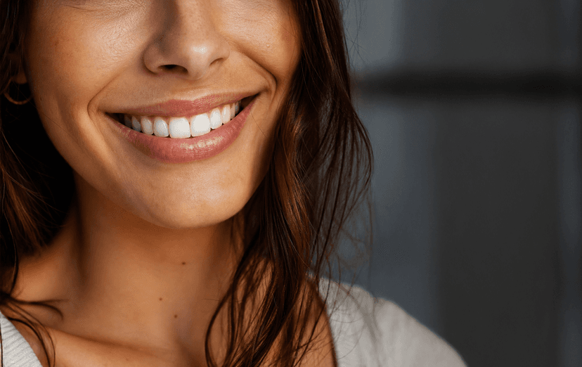 Real patient smile analyzed by SmileFlow